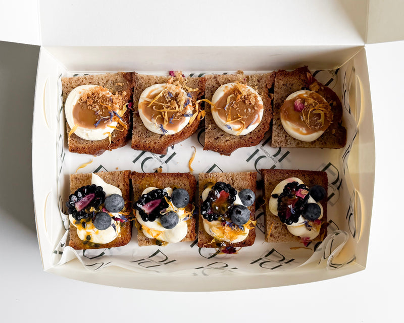 Banana bread Bites