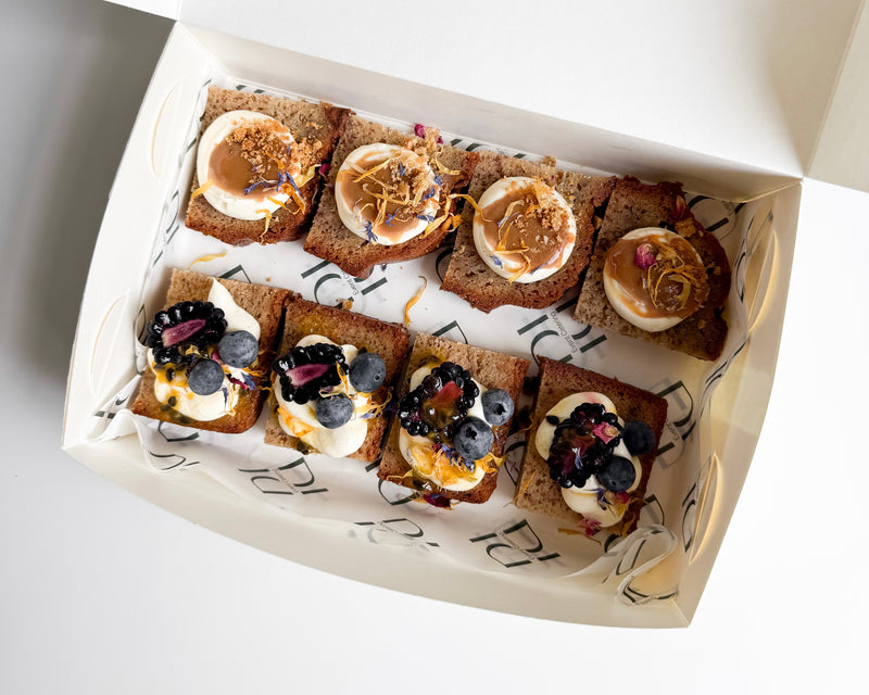 Banana bread Bites