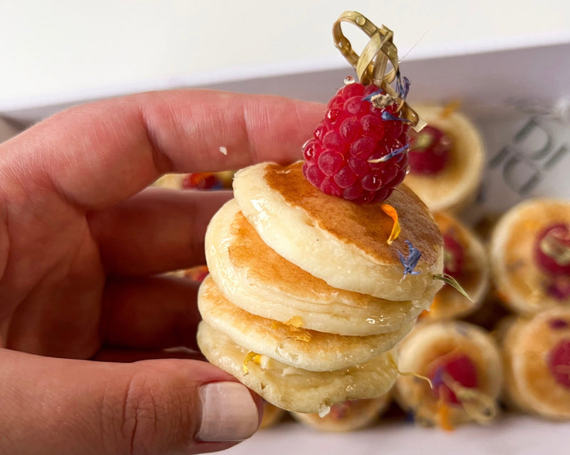 Pikelets Packet Mini Pikelets stacks (V) – Phat Platter Event Catering