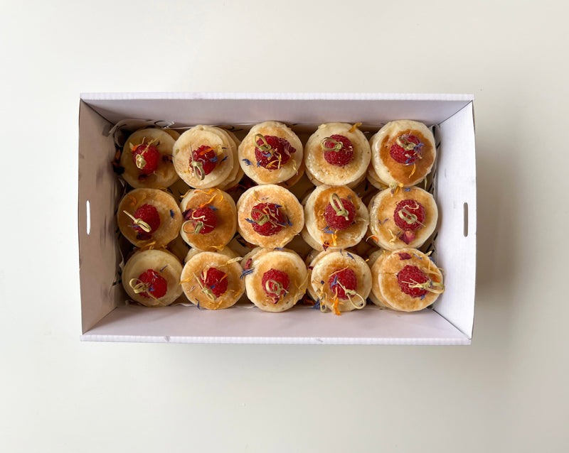 Piklets Mini Mini Pikelets stacks (V) – Phat Platter Event Catering
