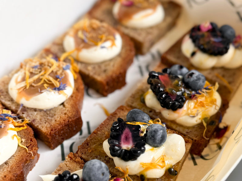 Banana bread Bites