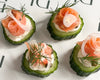 Smoked Salmon & Cucumber Bites (GF)